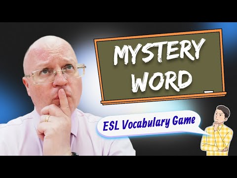 Simple ESL Vocabulary Game: "Mystery Word"