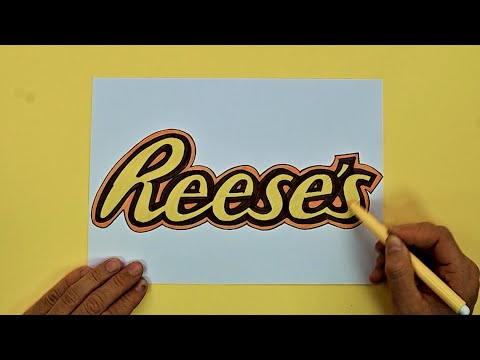 How to draw Reese's Logo