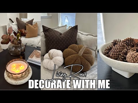 FALL 2024 DECORATE WITH ME | MODERN & COZY FALL DECOR | MIKA MARIE