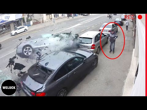 100 Shocking Moments Of Luckiest People Caught On Camera | Idiots In Cars!