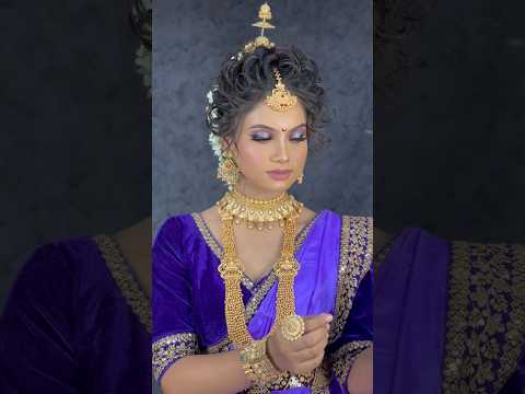 Marathi Bridal look makeup,makeup tutorial,makeup video,makeup wala,makeup makeup #makeuptricks