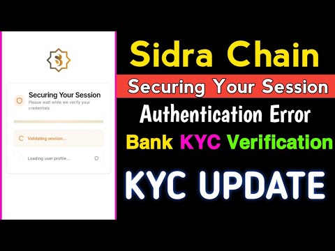 Sidra Chain Kyc Verification Trick || How To Verify SidraChain Account || Sidra P2p Kyc Verification