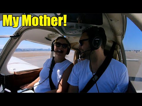 First Flight with My Mother!