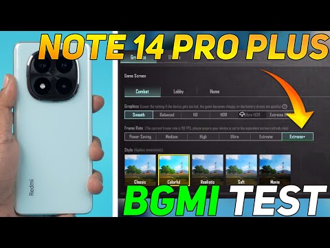 REDMI NOTE 14 PRO PLUS BGMI TEST | REDMI NOTE 14 PRO PLUS GAMING TEST | 🤡🤡