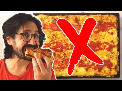 I FIXED Adam Ragusea's Detroit-Style Pizza Recipe