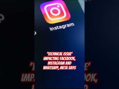 'Technical issue' impacting Facebook, Instagram and WhatsApp, Meta says | WhatsApp slow working