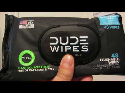 Dude Wipes Review