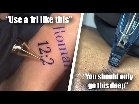 Tattoo Technique Tutorial - Compilation #2