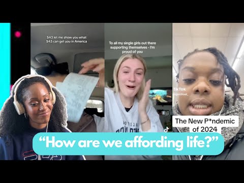 Inflation epidemic & cost of living crisis ..... According to TikTok | Part 1