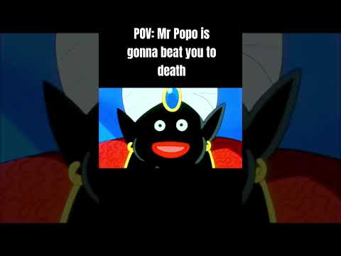 POV: Mr Popo is gonna beat you to death #dbzabridged #dragonballzabridged #mrpopo #animememes #short