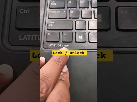 Dell Latitude E 7450 Series Laptop Function Key's Lock / Unlock ShortCut Key's#macnitesh#2024short