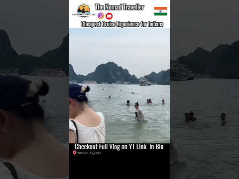 Halong Bay Cruise Tour Part 2 #shortsvlogs #minivlog #halongbaycruise