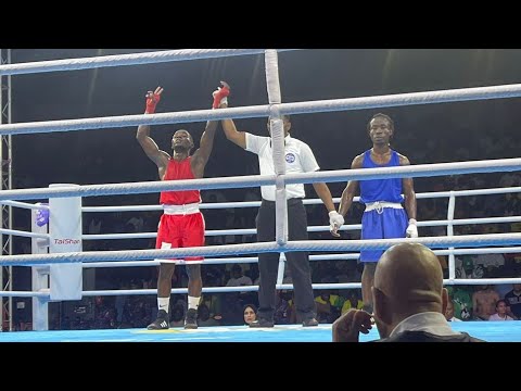 AFRICA GAMES-KASSIM MURUNGI DEFEATS LIBERIA'S TIMOTHY WILLIAMS BY RSC2