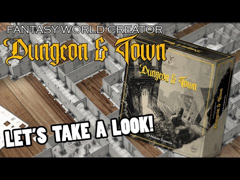 Dungeon & Town for Fantasy World Creator - Let's Take a Look!