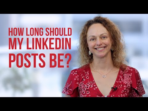 How long should LinkedIn Posts be?