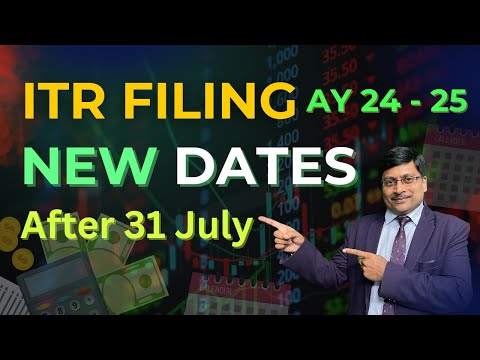 ITR filing New Dates | How to file ITR after 31st July | itr file | itr 2024 last date | itr | tax