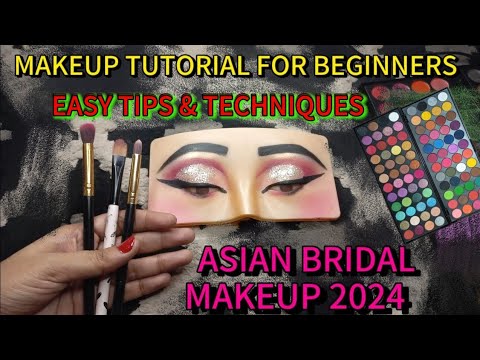 Asian bridal makeup tutorial step by step for beginners | Bridal Makeup Tutorial step by step |