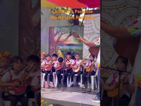 The Children’s Paradise Montessori School #Rondalla performed during the 19th Foundation of #CPMS !