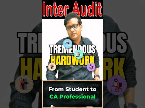 From Student to a CA Professional | Siddharth Agarwal Audit