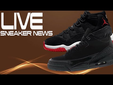 FIRST LOOK AT JORDAN 11 BRED VELVET & BLACK CAT JORDAN 3