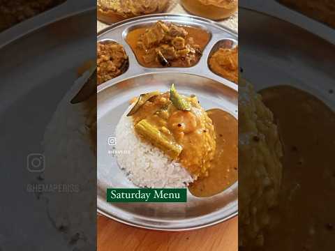 Today Healthy Meal plate , பீர்க்கங்காய் தோல் துவையல் 😋👌 #shorts #lunch #healthy #mealprep #today