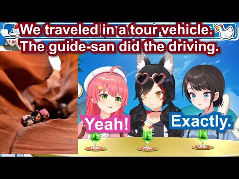 MioSubaMiko talk about the Grand Canyion PT2 & The tour car 【Eng Sub / hololive】