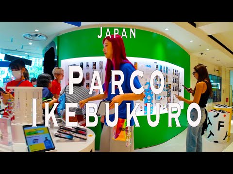 Parco Ikebukuro 4K Walking Tour (Tokyo Japan)-Tour with Captions & Immersive Sound.パルコ池袋