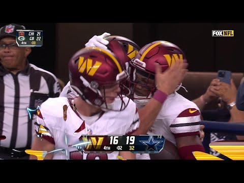 Terry Catches Game-Winner to Beat Dallas! | Commanders Highlights: NFL Week 18