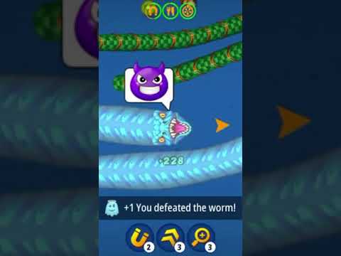 I Defeated the Biggest Snake in Worm Zone – Pro Tips! 🐍🚀 || BGGAMERS ||