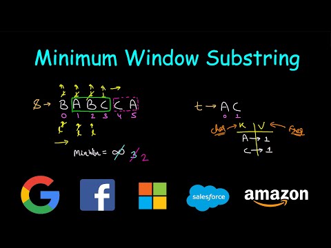 Minimum Window Substring | Leetcode #76