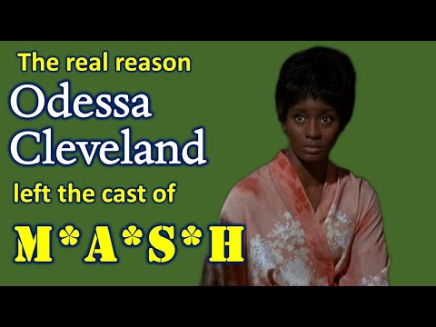 The Real Reason ODESSA CLEVELAND left the cast of MASH!