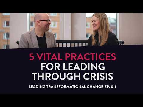 PROMO: 5 VITAL PRINCIPLES FOR LEADING THROUGH CRISIS | Leading Transformational Change Ep. 011