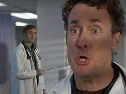 Scrubs 'The Biomechanical Reaction of Dr. Perry Cox When..