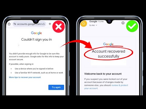 How to Recover Gmail Account without Phone Number Password and Recovery Email 2024