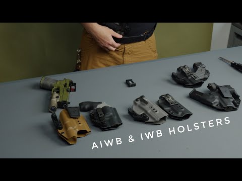 ANR Design Appendix with Claw, and Inside the Waistband KYDEX Holster Guide