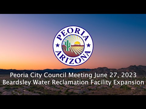 Council Clip 6.27.23 Beardsley Water Reclamation Facility Expansion