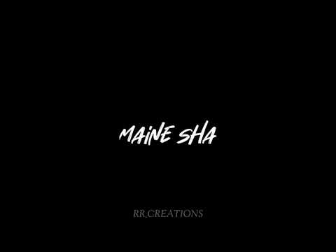 chenna mereya song lyrical video for whatsapp status in blackscreen by RR_Creations