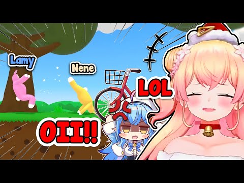 Nene Lamy HILARIOUS Duo, "Amane Kanata is FLAT" by Nenechi【 Hololive / Momosuzu Nene 】