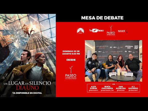 Mesa de Debate de UN LUGAR EN SILENCIO DÍA UNO desde Paseo Interlomas