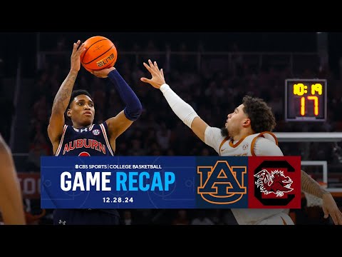 No. 2 Auburn SURVIVES upset vs. South Carolina for 8th straight win | Game Recap