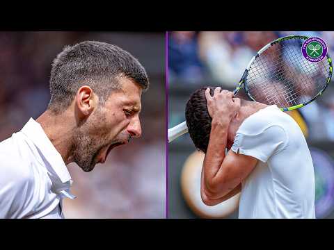 Novak Djokovic saves three Championship Points | THAT game in full v Carlos Alcaraz | Wimbledon 2024