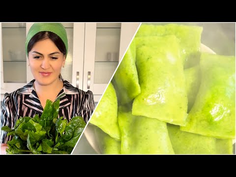 SPINACHBARA/ISMALOQ BARAK/ШПИНАТНЫЙ ПЕЛЬМЕНЬ 🥟