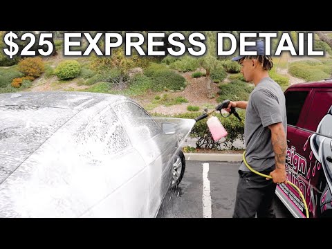 My Express Wash Process and Prices