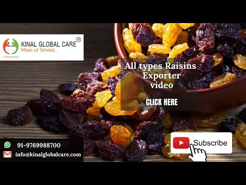 All types Raisins Exporter