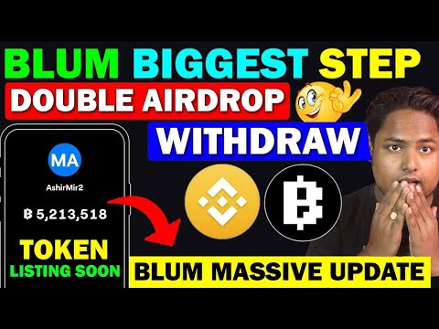 Blum Airdrop Good Update & Listing On Binance | Blum Token Price Increase || Blum Airdrop New Update