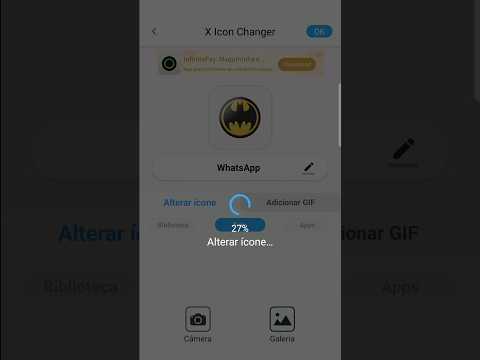 ALTERAR ÍCONE DO WHATSAPP 🤓💬