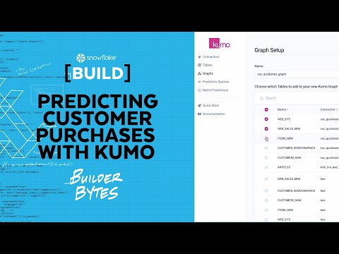 Using The Kumo Native App To Predict Customer Purchases