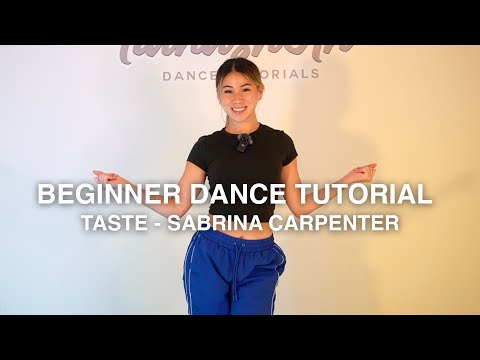 Beginner Dance Tutorial | Taste - Sabrina Carpenter Choreography