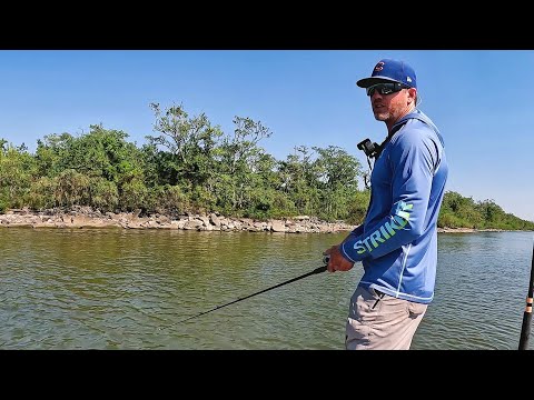 HUGE FISH Live On This ROCKY Bank!! (Biggest ever?)