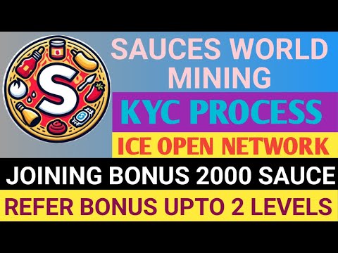 Sauces  Mining - ION | Sauces World Mining KYC | Callfluent Mining App | Sunwaves Mining Update